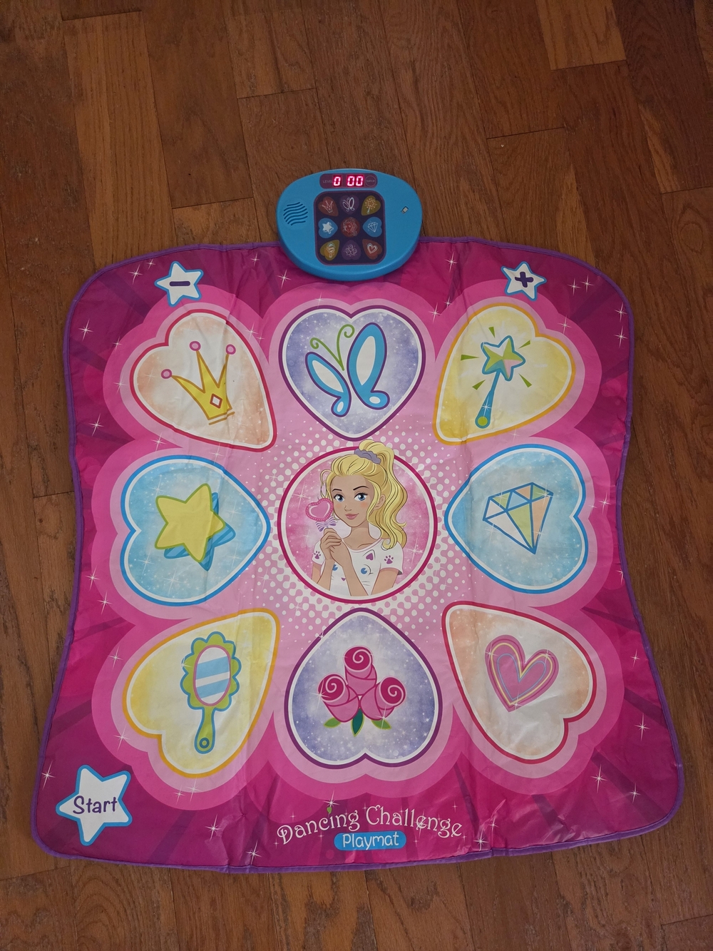 Kids Pink Dancing Challenge Playmat with Music. Great Condition